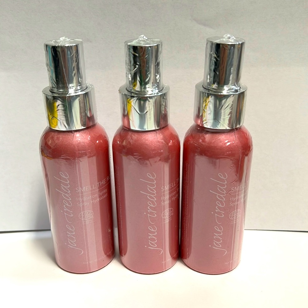 Jane Iredale Smell the Roses Hydration Spray (lot of 3)